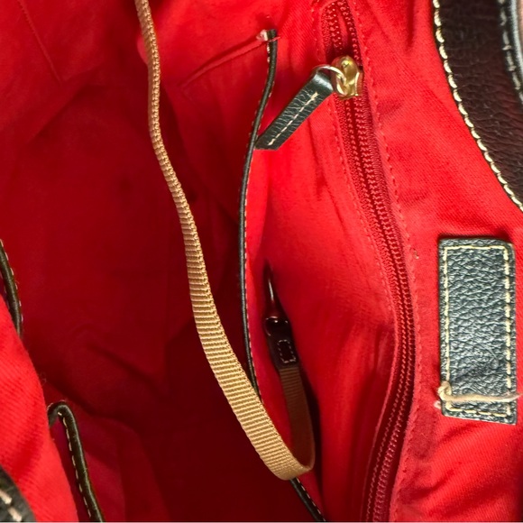 Dooney & Bourke Green and Brown Leather Shoulder Bag with Hobo Style, & Acc. UGC - Picture 12 of 16